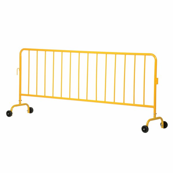 Vestil Crowd Control Interlocking Barrier PRAIL-102-HD-Y-WW